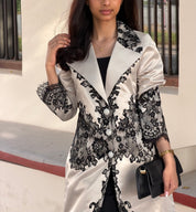Lace Blazer  ( Abaya with Sheila )