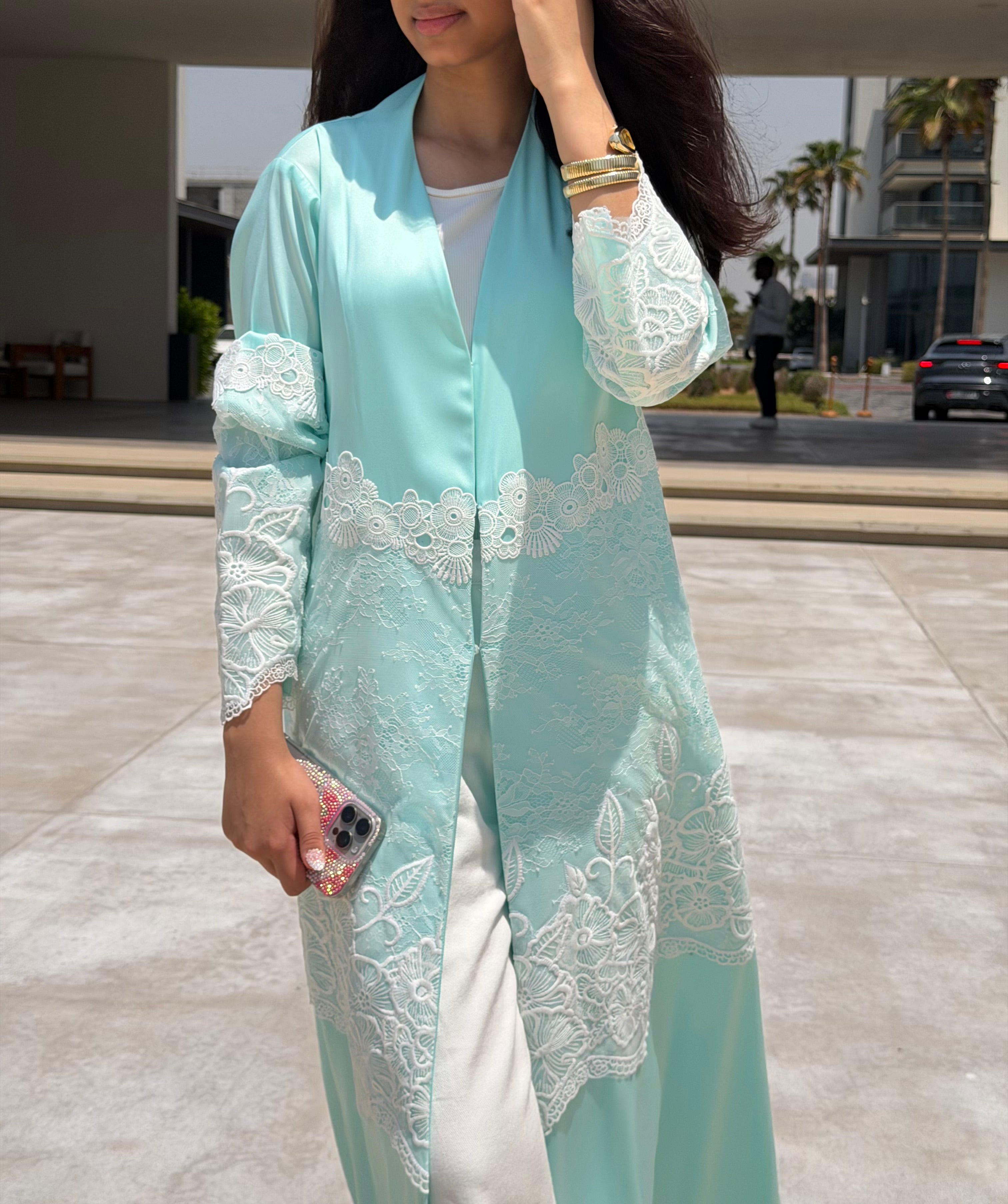 Amwaj ( Abaya with Sheila )