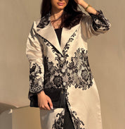 Lace Blazer  ( Abaya with Sheila )