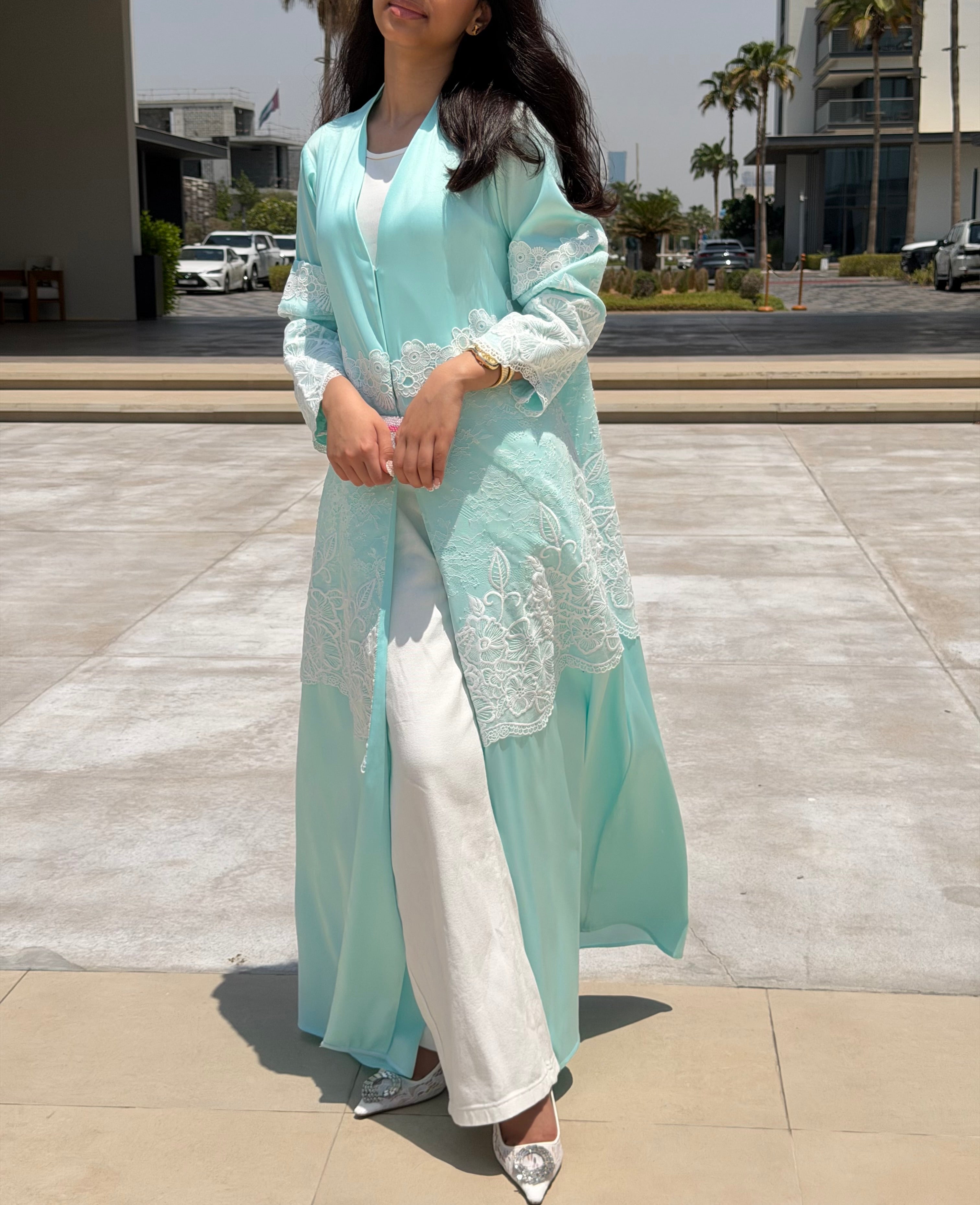 Amwaj ( Abaya with Sheila )