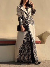 Lace Blazer  ( Abaya with Sheila )