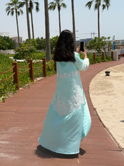 Amwaj ( Abaya with Sheila )