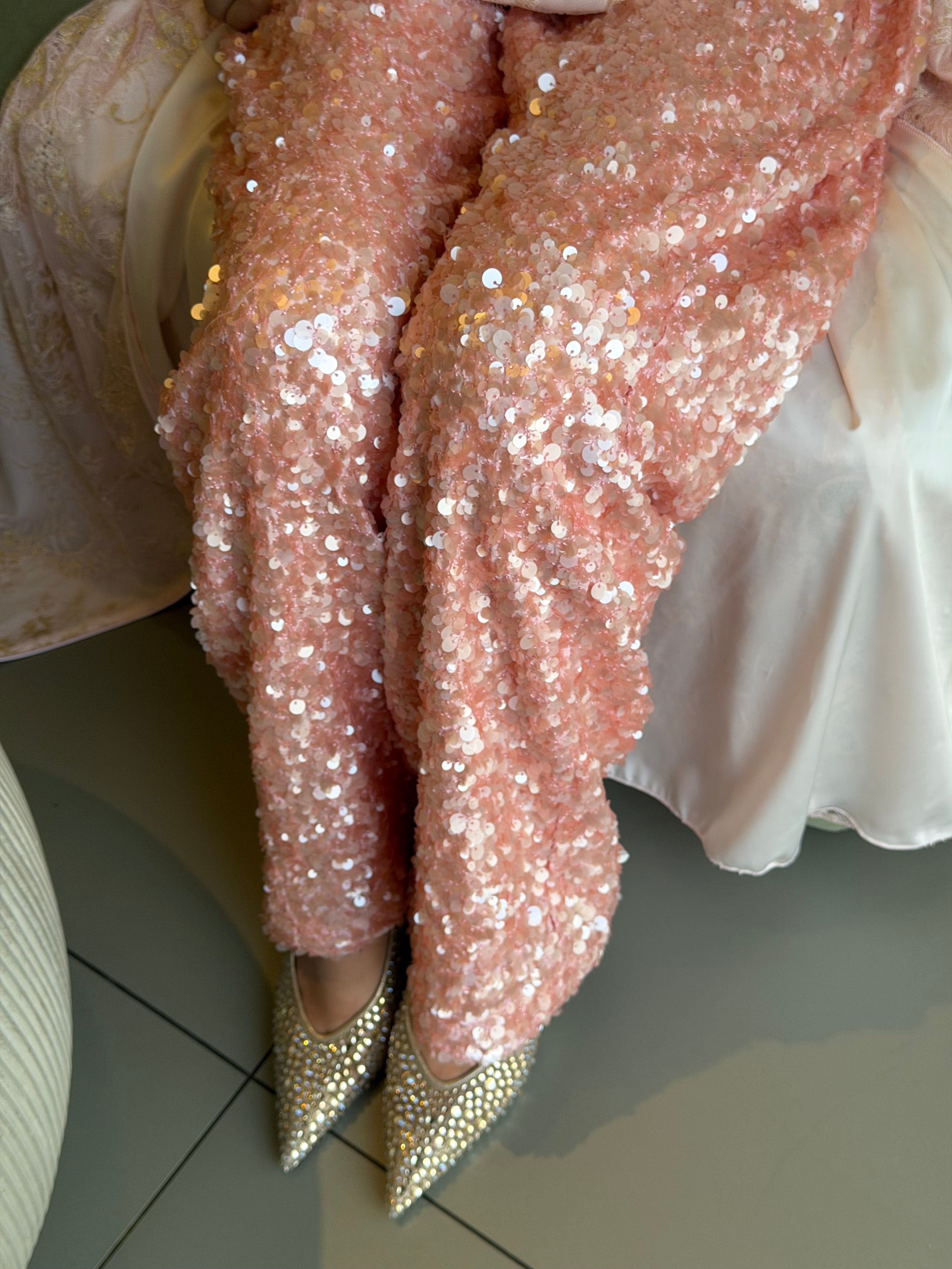 Luxe Sequin Pants Dhoha Jasem