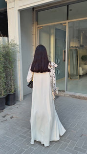 Polka Dot ( full set abaya with inner dress & Sheila )